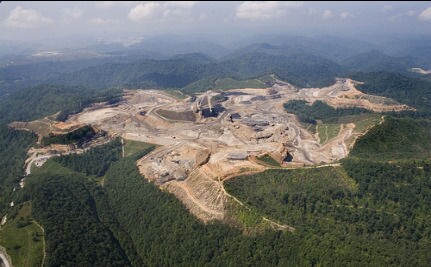landscape destruction due to energy extraction